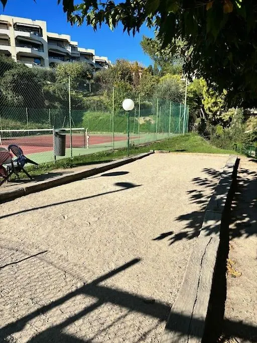 Appartamento Appartement Lumineux Vue Mer, Piscine Et Tennis Nizza